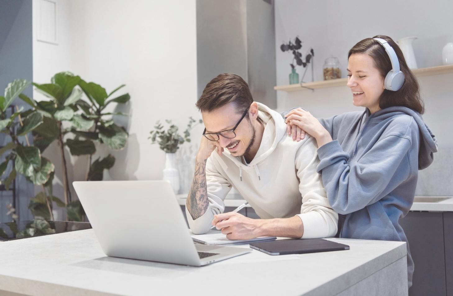 Financial dashboard interface showing automated data visualization