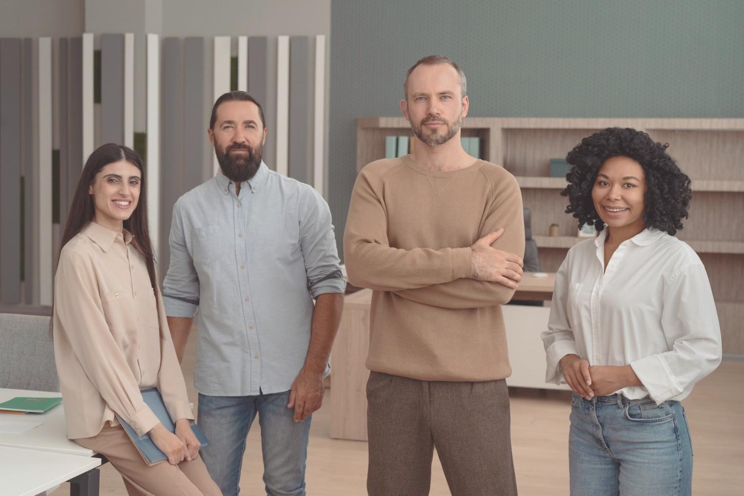 Financial analyst working with customized dashboard showing quarterly performance metrics